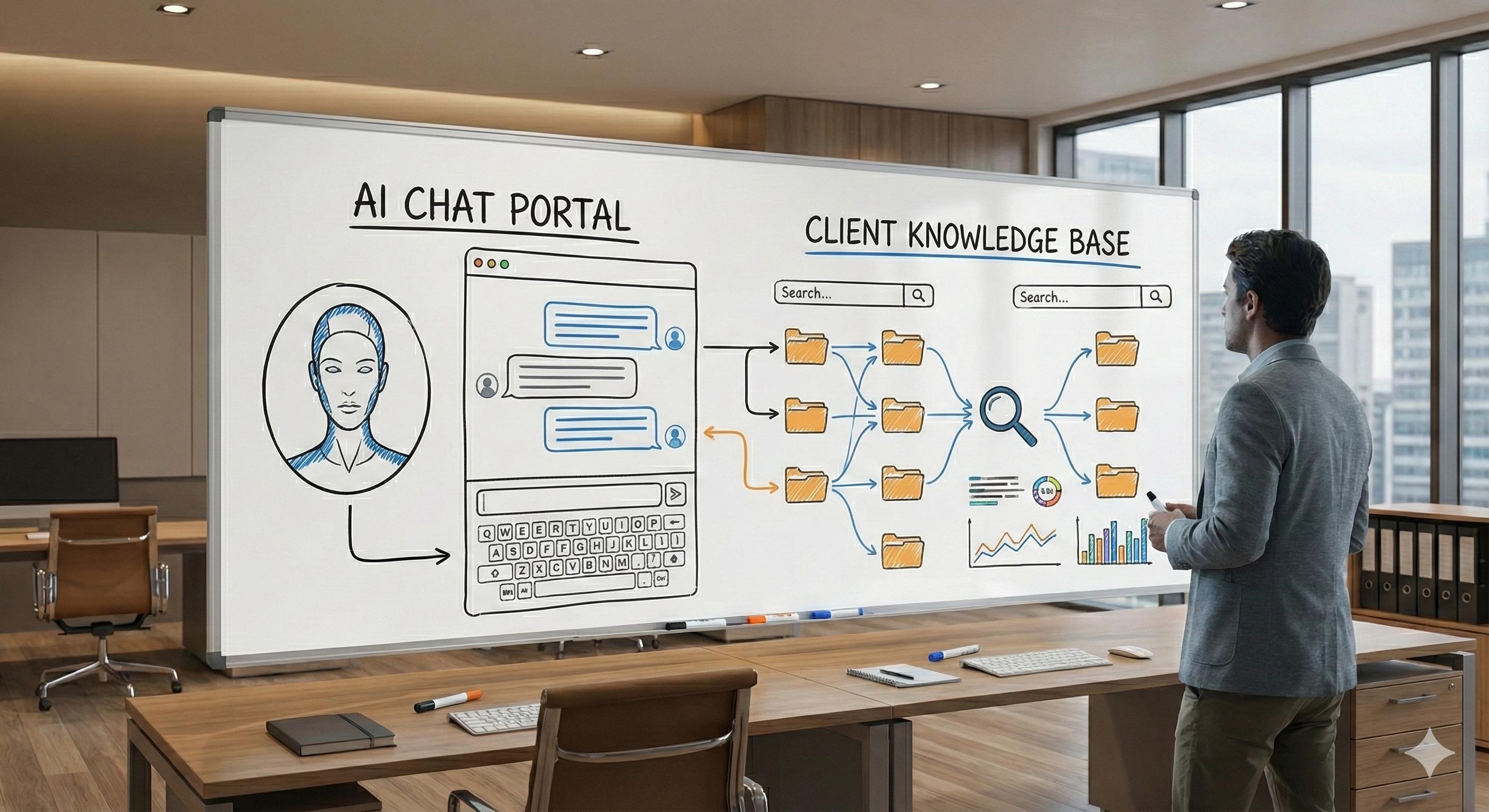 AI Chat Portal & Knowledge Assistant